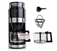 Cafetera Barista con Molinillo Jarra de Cristal 1,2L Temporizador Pantalla Tá...