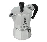 Cafetera Bialetti media taza | Mokina, 1/2 taza 60cc plata aluminio