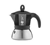Cafetera Bialetti, Modelo 006936 MOKA INDUCCIÓN, Cromo Y Negro, Para Café
