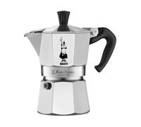 Bialetti - Moka Express Cafetera italiana 0,3 L Aluminio, Negro