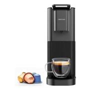 Cecotec Cafetera de Cápsula Power Caps 20. 1400W, 20Bares, Thermoblock, Compatible Cápsulas Nespresso, Depósito Agua 700ml, Autoapagado, Altura Regulable, Filtro Desmontable, 2 Modos, Antideslizante