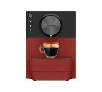 Cecotec Cafetera Superautomática Compacta Cremmaet Cube Red. 1350W, Rendimiento Profesional, Sistema de Prensado, Pre-Infusión, 19Bares, Sistema Thermoblock, 5 Niveles de Molienda, Control Táctil
