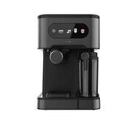 Cecotec Cafetera Express Semiautomáticas Power Espresso 20 ColdBrew Latte. 1350W, 20 Bares, Frío, Templado o Caliente, Pantalla Táctil, 1.5L Depósito Agua y 500ml Leche, Calientatazas, Doble Brazo