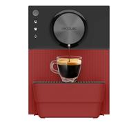 Cecotec Cafetera Superautomática Compacta Cremmaet Cube Red. 1350W, Rendimiento Profesional, Sistema de Prensado, Pre-Infusión, 19Bares, Sistema Thermoblock, 5 Niveles de Molienda, Control Táctil
