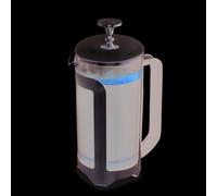 La Cafetière Roma - Cafetera de acero inoxidable, ocho tazas, color plateado, en caja de regalo