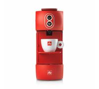 Cafetera de Cápsulas ILLY 23522 1L 19 Bares Rojo preparación espresso y café largo