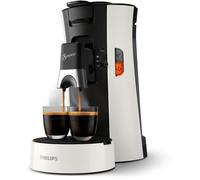 Philips Senseo Select CSA230/00 - Máquina de café de cápsulas para un máximo de 2 tazas de café - Exclusivas cápsulas de café - Negro profundo/blanco