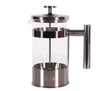 Cafetera de Émbolo Any Morning 600 ml Vidrio y Acero Inoxidable Fácil de Limpiar Café Artesanal