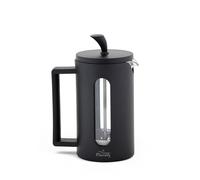 Cafetera de Émbolo Any Morning Espresso 600 ml Acero Inoxidable Vidrio Negro