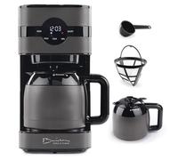 Cafetera de filtro Barista Touch Iso | Cafetera con jarra térmica | Máquina de filtro con pantalla digital y función de temporizador | 900 W | para 8 tazas de café | Cafetera de 1,25 litros