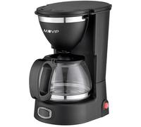 Cafetera de filtro de 650 W (negra) - MUVIP
