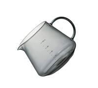 Cafetera de filtro de café que se vierte sobre las ollas de café con taza de filtro graduado, tetera de vidrio, vaso de cocina, tetera de café de vidrio duradera
