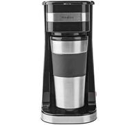 Cafetera de filtro KACM300FBK 042L (Negro/Plata) - NEDIS