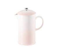 Le Creuset Cafetera de prensa de cerámica de gres, 1 L, Shell Pink, 60706087770003