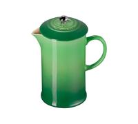 Le Creuset Cafetera de prensa de cerámica de gres, 1 L, Bamboo, 60706084080003