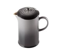 Le Creuset Cafetera de prensa de cerámica de gres, 1 L, Flint, 91028200444000