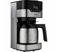 Cafetera de filtro programable con jarra - MEDION - MD 18458 - isotrmica - 900W - 1,2 L