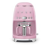 Cafetera de filtro Smeg DCF02PKEU 1,4 L 1050 W rosa con selector de intensidad