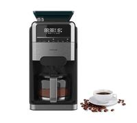 Cecotec Cafetera de goteo Coffee 66 Grind & Brew — 1400W 1,5L 12 tazas, molinillo cónico