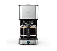 Cecotec Cafetera de Goteo Coffee 66 Heat. 950 W, Tecnología ExtemeAroma, Función Recalentar y Mantener, Jarra Termoresistente de 1,5L, Autoapagado, Acabado en Acero Inoxidable