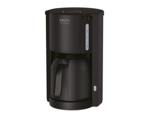 Cafetera de Goteo Krups Evidence KM3038 1L 10 Tazas Termo Negra