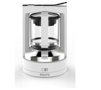 Krups KM4682 Independiente Cafetera de filtro 1L 12tazas Color blanco cafetera eléctrica, KM 4682 - T 8.2