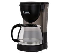 Kunt Cafetera de Goteo KDCM5024, 10 Tazas de Café, 600 W, Capacidad de 1.6 L, Indicador de Nivel de Agua, Función Keep Warm, Negro