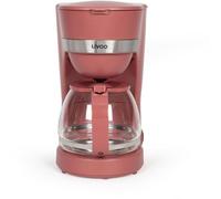 Livoo DOD200N cafetera eléctrica 12 tazas, capacidad 1,25L, 750W, filtro reutilizable, mantenimiento caliente