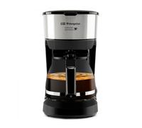 Cafetera de goteo orbegozo cg 4506/ 6 tazas/ negra y plata