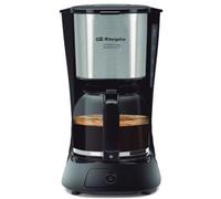 Orbegozo CG 4515 Cafetera de goteo 15 tazas, 900W, jarra de cristal 1.5L, filtro permanente, apagado automático, protección anti-goteo y mantenimiento de calor 30 minutos