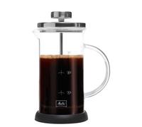Cafetera de Prensa Francesa Melitta Jarra de Cristal Borosilicato Apta para Microondas