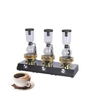 Cafetera De Sifón, Cervecero De Café con Calentador De Lámparas Halógenas, Gotero De Café Inteligente De Vidrio, Taxis De La Cervecera De Café, Temperatura De Ajuste, Cafetera De Oficina, 2 Personas