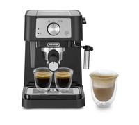 De'Longhi Stilosa Premium EC260.BK - Cafetera de bomba con 15 bares de presión, 1100 W, 1L, color negro y plata