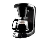 Cafetera digital programable durante 24 horas con filtro permanente, (700 vatios), vidrio, negro, terciopelo digital, Tauro