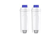 Cafetera DLSC002, compatible con Delonghi, DLS C002 5513292811 CFL-950 SER3017 ECAM ESAM ETAM Series Soft Water Filter(2PCS)