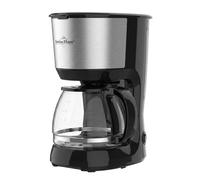 Cafetera Eléctrica 1.25L 750W Antigoteo con Filtro y Jarra de Cristal