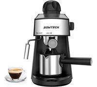 Cafetera eléctrica, cafetera eléctrica espresso, 480W 220V 300ML / 6 tazas Cafetera espresso Moka, tapa transparente
