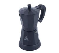 Cafetera eléctrica de aluminio de 300 ml, 6 tazas, cafetera expreso, portátil, para camping, senderismo, oficina o casa