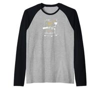 Cafetera Espresso Art Camiseta Manga Raglan