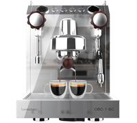 Cecotec Cafetera Express Barista Baristeo Classic. 2700W, Bomba 15 Bares, Control Pid, Doble Calentamiento, depósito 2.5L, Vaporizador, Grifos Profesionales, Extracción Crema, Diseño Profesional