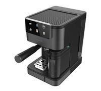 Cafetera Espresso Cecotec Power Espresso Coldbrew Latte Oscuro 1,5L 20 Bares con pantalla táctil y depósito de leche