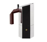 ALESSI Cafetera exprés MENHIR 3 tazas acero inoxidable plata