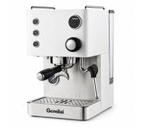 Cafetera espresso GEMILAI G3007Z, Blanca - Doble caldera (caldera de preparación de 550 ml + termobloque de vapor), PID, portafiltro de 58 mm, OPV aj…