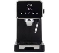 Cafetera Espresso Livoo DOD218N 1,5 L 20 bares con control táctil y vaporizador