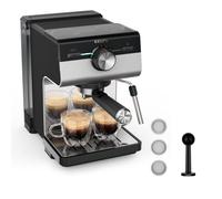 Cafetera Espresso Manual Krups Authentic+ XP384E10 2 L 15 bar con espumador de leche