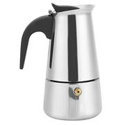 Cafetera Espresso Para Estufa, Olla Moka De Acero Inoxidable Cafetera Moka Italiana De 200 Ml Olla Moka Espresso Clásica Para Estufa De Cerámica A Gas O Eléctrica
