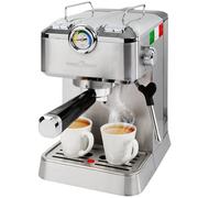 Cafetera espresso ProfiCook | cafetera espresso incl. portafiltro | bomba espresso italiana 20 bar | para café en polvo y cápsulas compatibles Nespresso | cafetera portafiltro | PC ES 1267