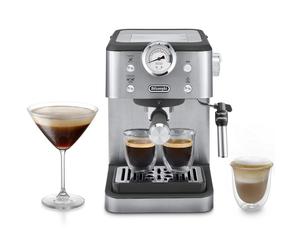 Cafetera Espresso Semi-automática DeLonghi Linea Classic 1,7 L 15 bares acero inoxidable con vaporizador