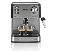 Cafetera Espresso Semi-automática Haeger CM-85B.011A 1,6L 850W acero inoxidable negra