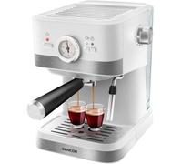 Cafetera Espresso Sencor SES 1720WH 1,5 L 20 Bares con vaporizador y control digital